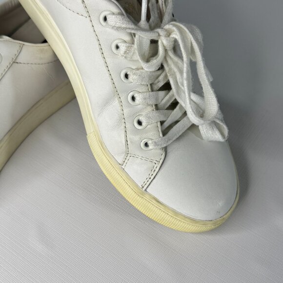 Marc Jacobs Women's Empire Love Embellished Leather Lace-Up Sneakers - Picture 12 of 14